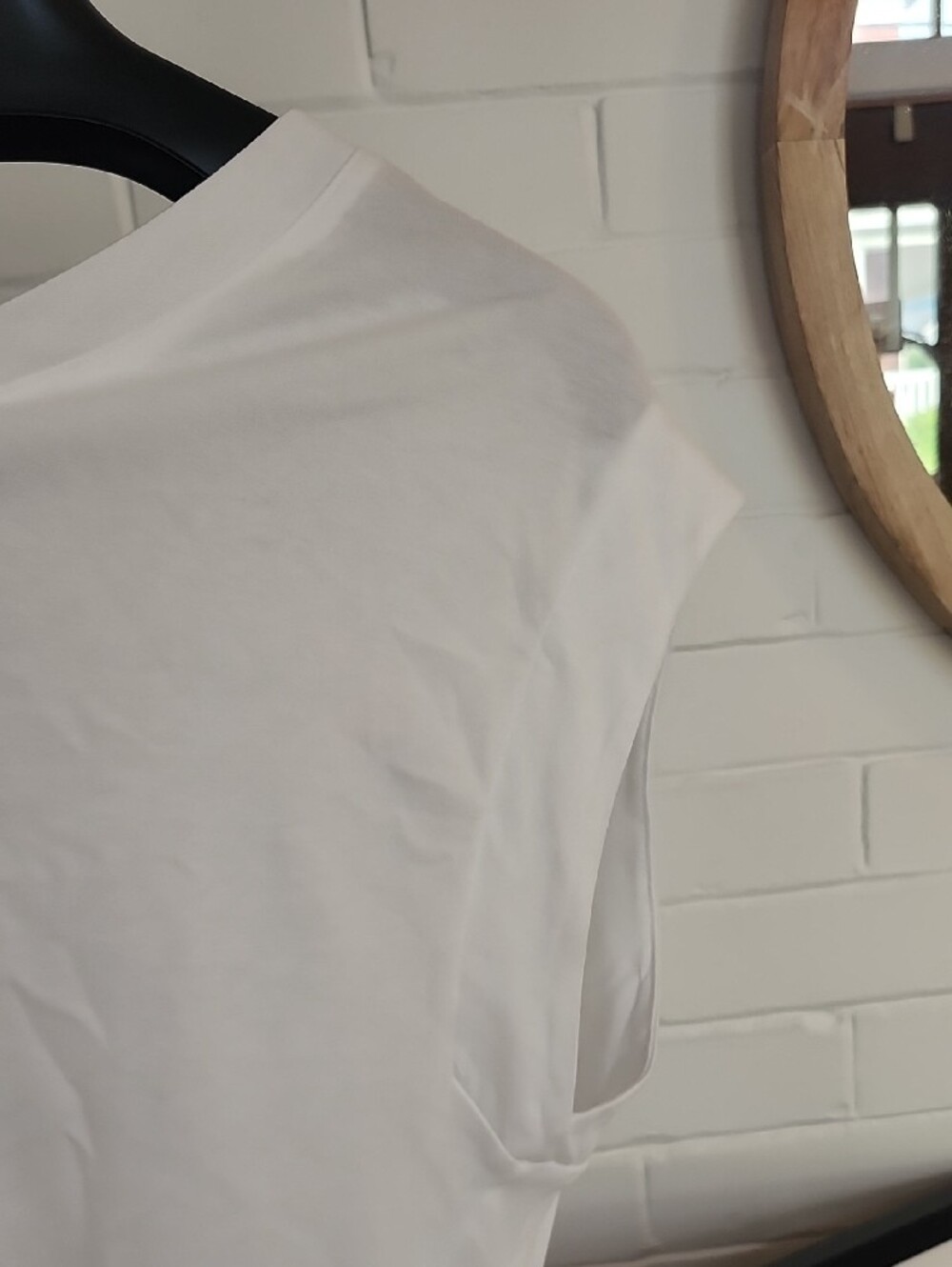 Old Navy White Tshirt, Large - Picture 2 of 6